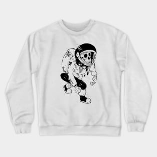 Be A HERO -Skate edition- BLACK Crewneck Sweatshirt